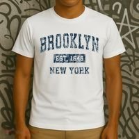 Brooklyn New York Ny Vintage T-Shirt thumb 3