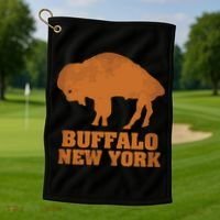 Buffalo New York Golf Towel thumb 1
