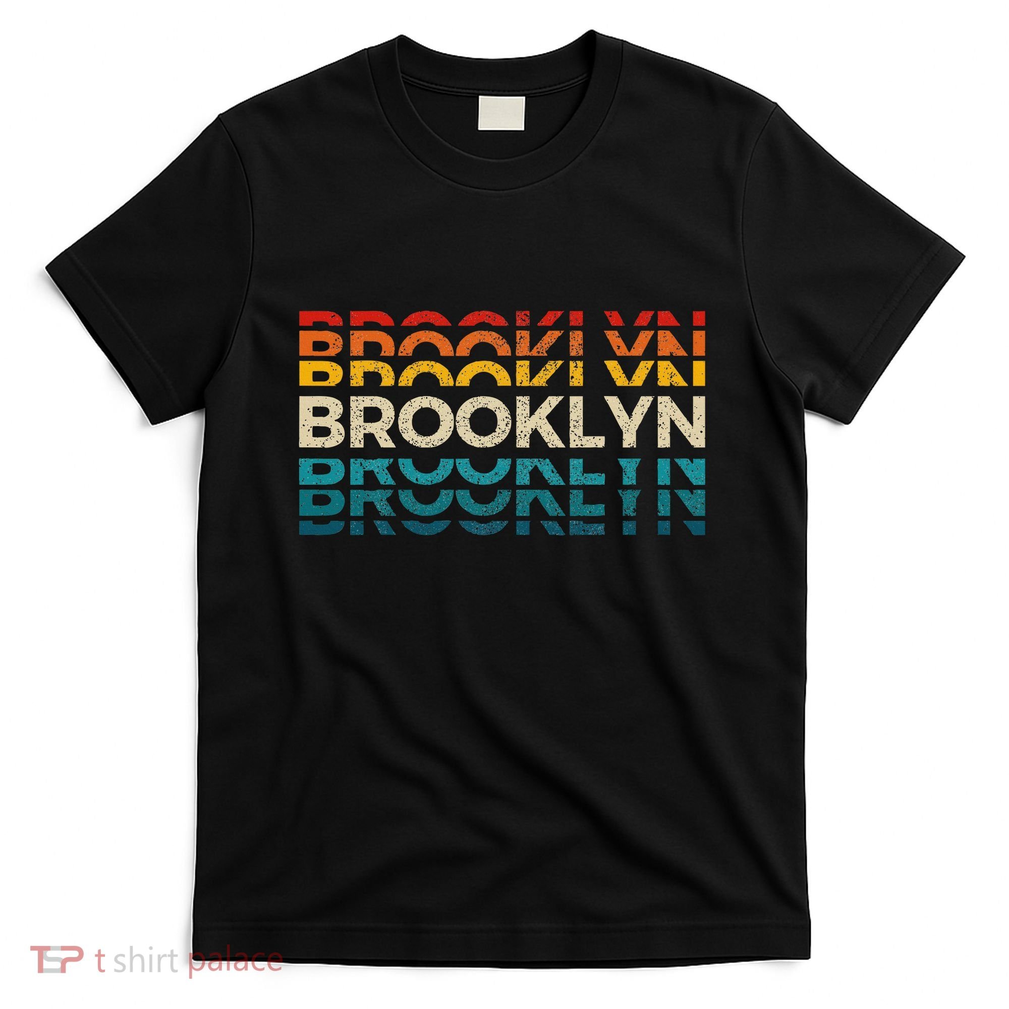 Brooklyn New York Vintage Retro Usa America Souvenir T-Shirt