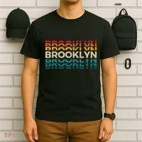 Brooklyn New York Vintage Retro Usa America Souvenir T-Shirt thumb 6