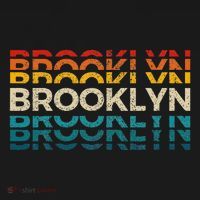 Brooklyn New York Vintage Retro Usa America Souvenir T-Shirt thumb 7