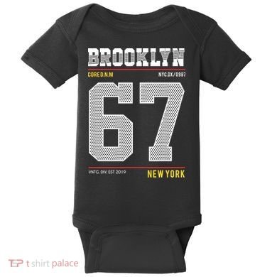 Brooklyn New York Baby Bodysuit