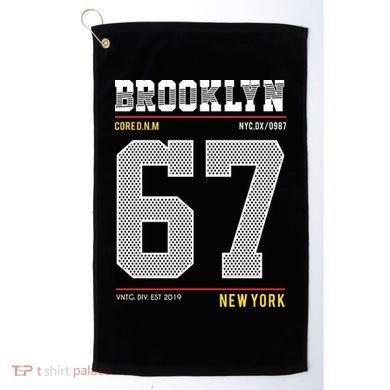 Brooklyn New York Golf Towel