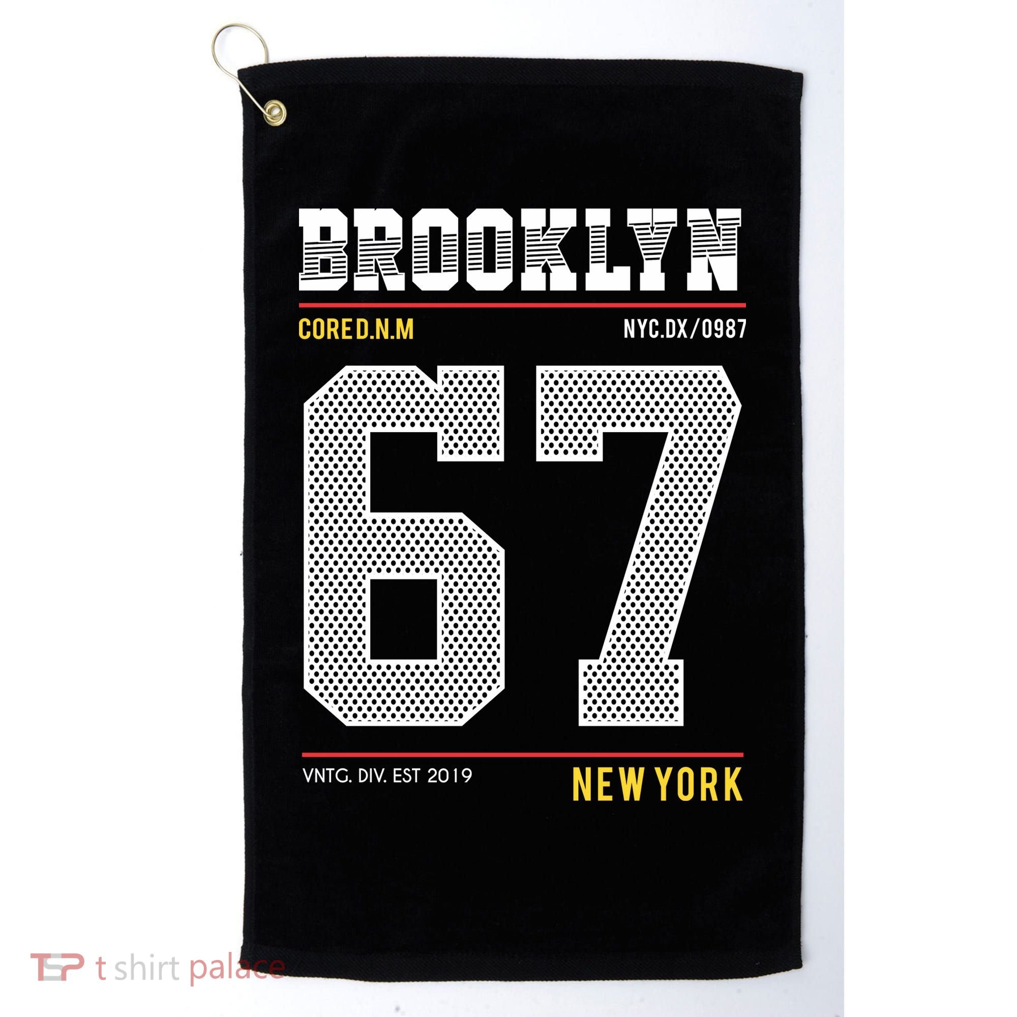 Brooklyn New York Golf Towel