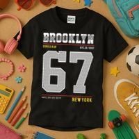 Brooklyn New York Kids T-Shirt thumb 3
