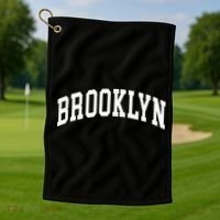 Brooklyn New York City Nyc Classic Golf Towel thumb 1