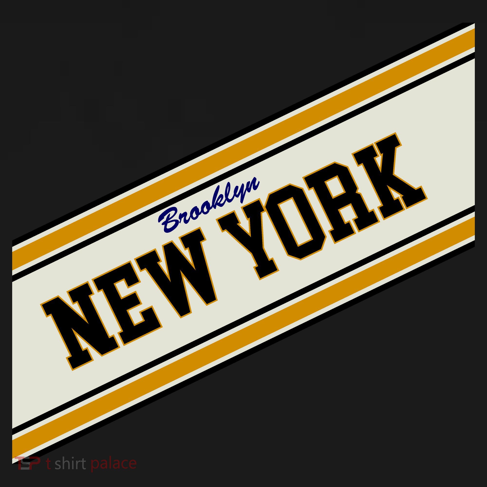 Brooklyn New York Varsity Logo Ornament