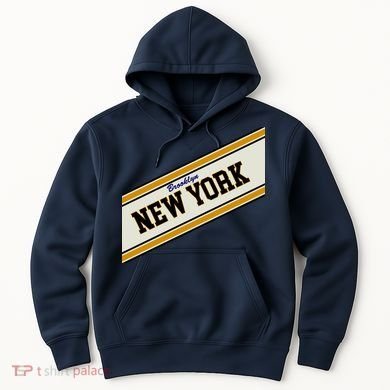 Brooklyn New York Varsity Logo Hoodie