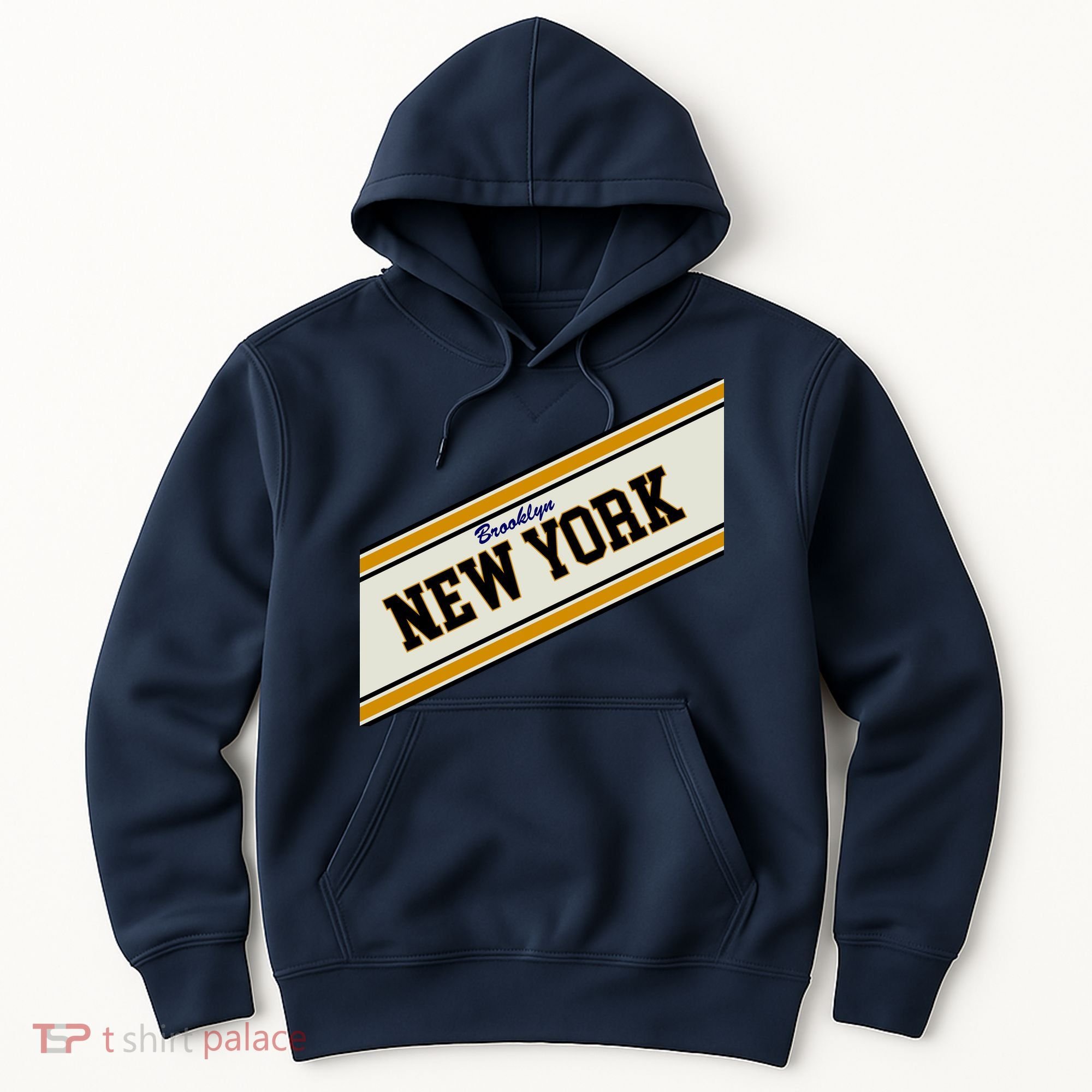 Brooklyn New York Varsity Logo Hoodie