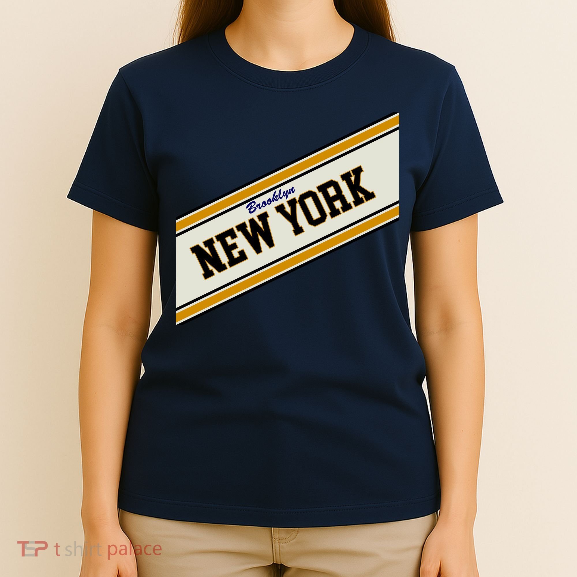 Brooklyn New York Varsity Logo T-Shirt