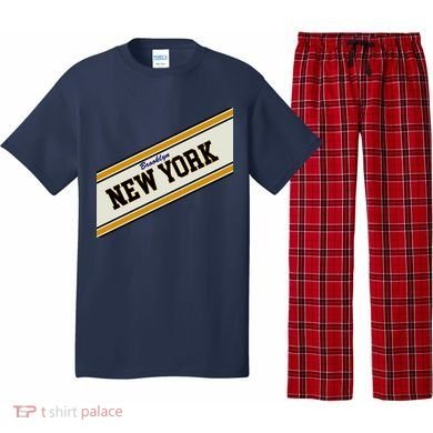 Brooklyn New York Varsity Logo Pajama Set