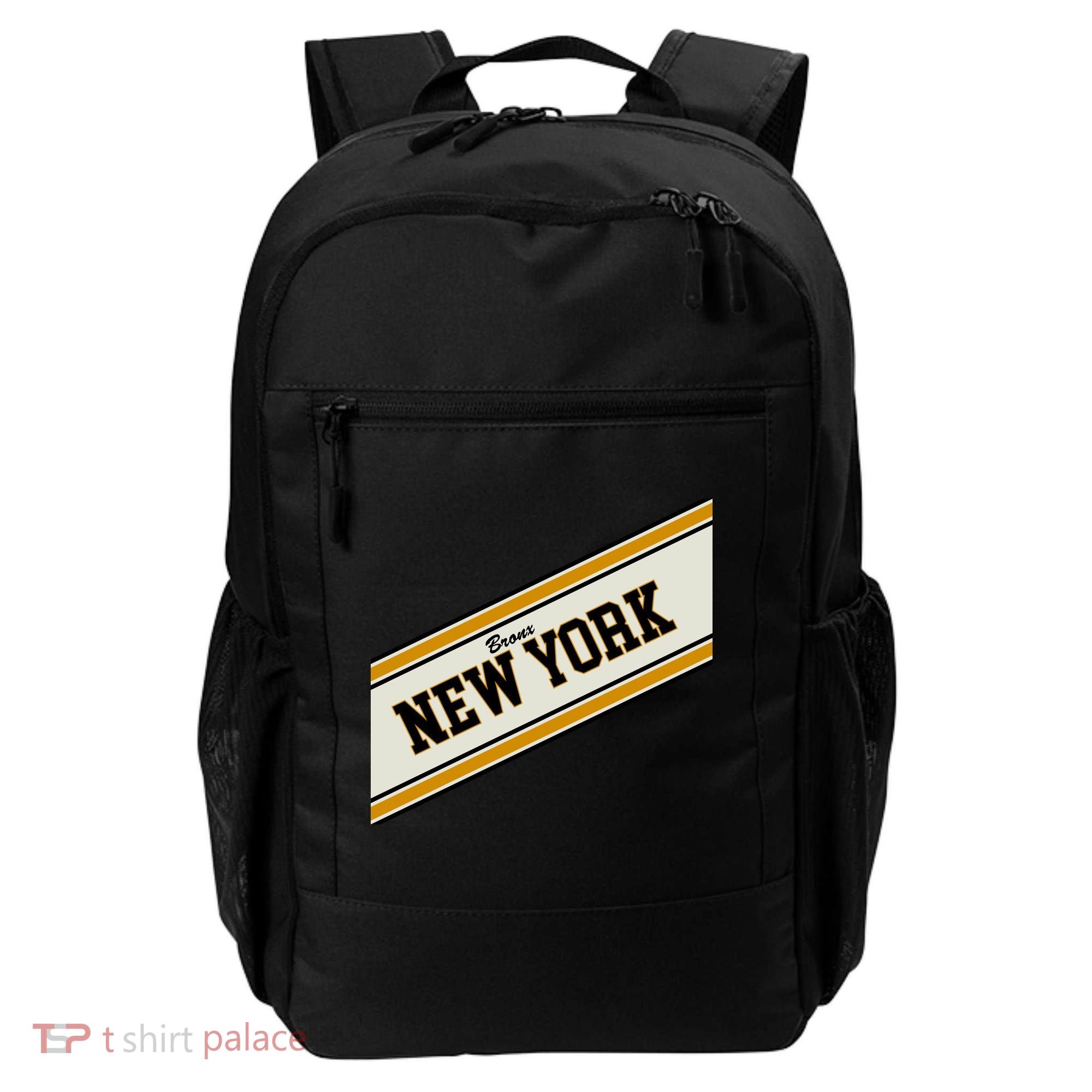 Bronx New York Varsity Logo Backpack