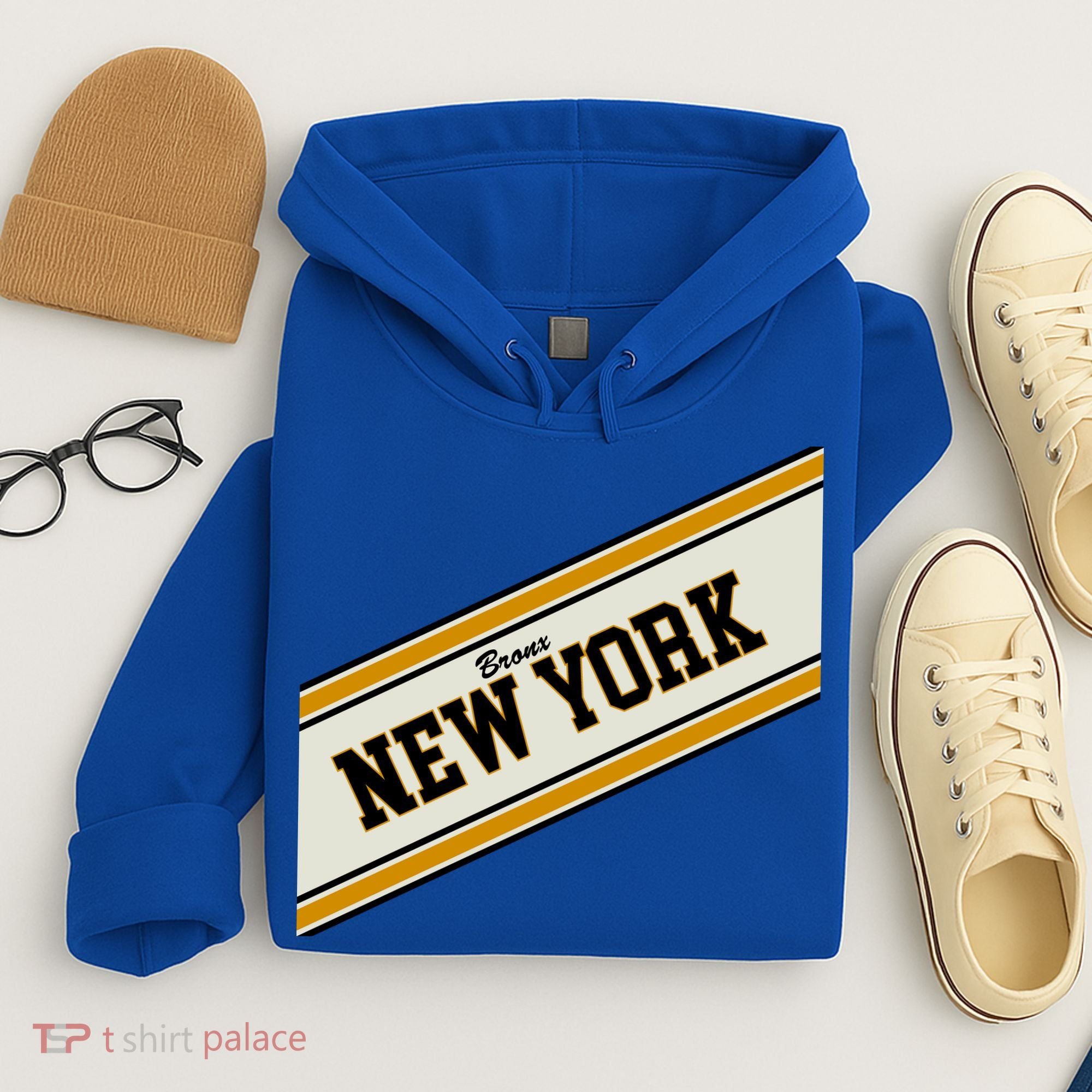 Bronx New York Varsity Logo Hoodie