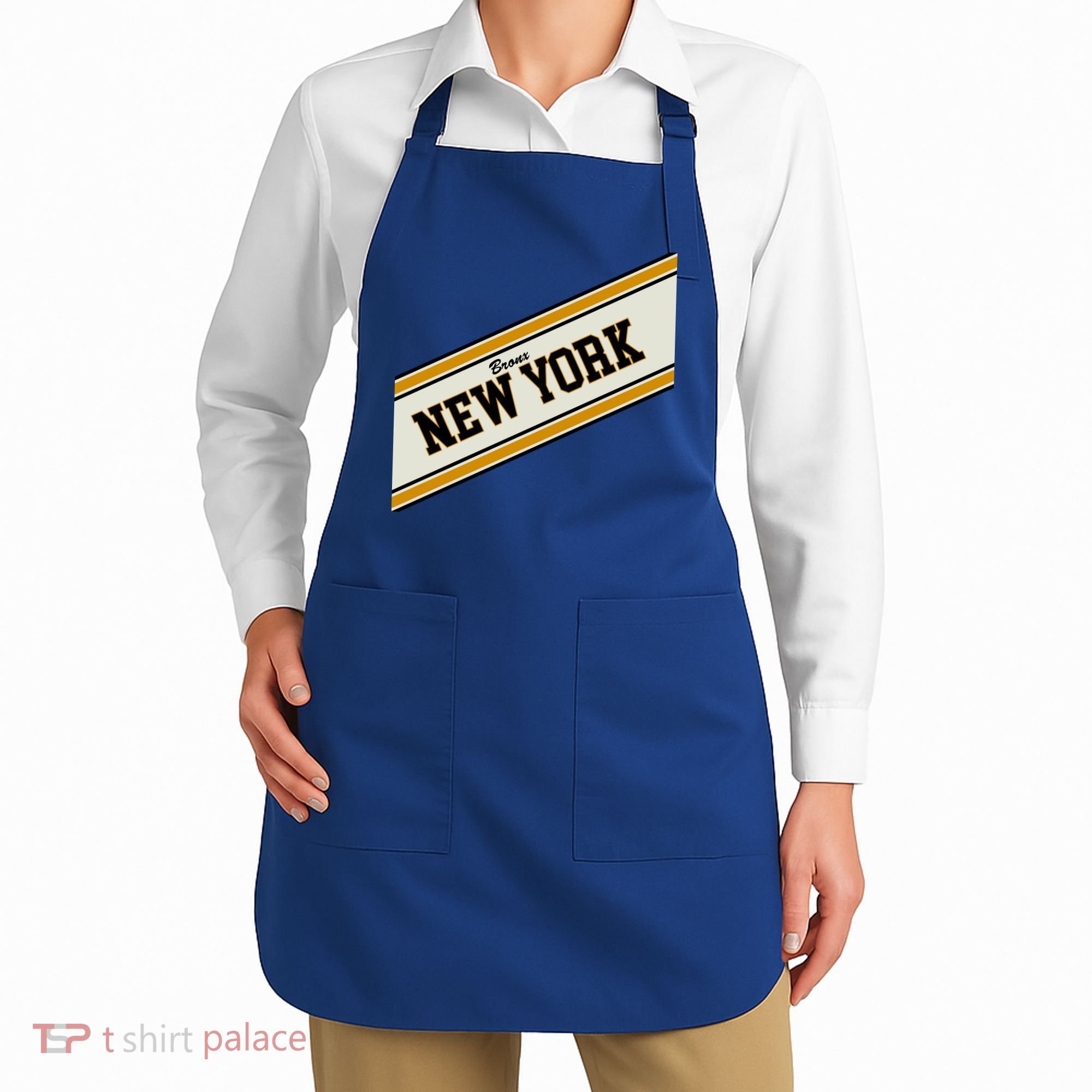Bronx New York Varsity Logo Apron