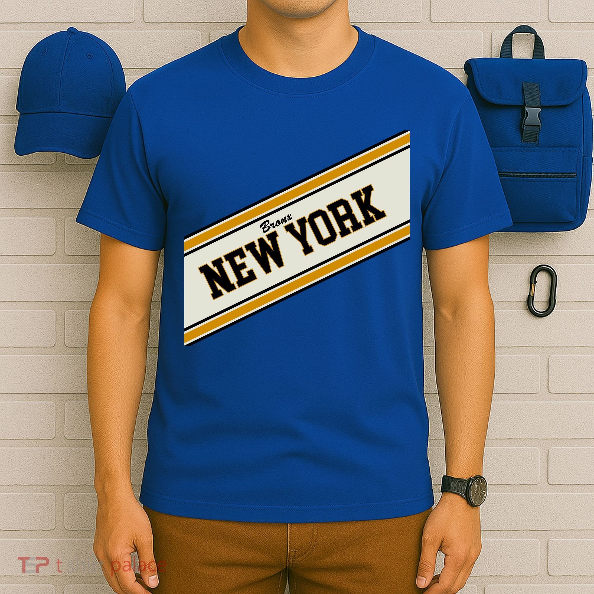 Bronx New York Varsity Logo T-Shirt
