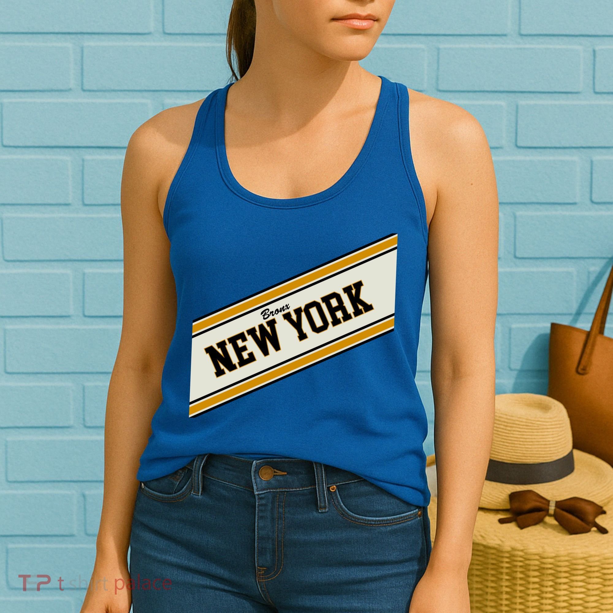 Bronx New York Varsity Logo Women's Tank Top