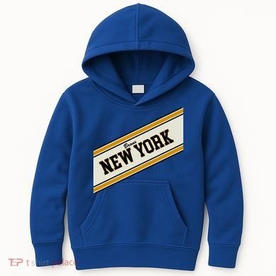 Bronx New York Varsity Logo Kids Hoodie