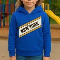 Bronx New York Varsity Logo Kids Hoodie thumb 3