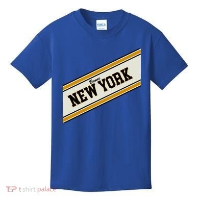 Bronx New York Varsity Logo Kids T-Shirt