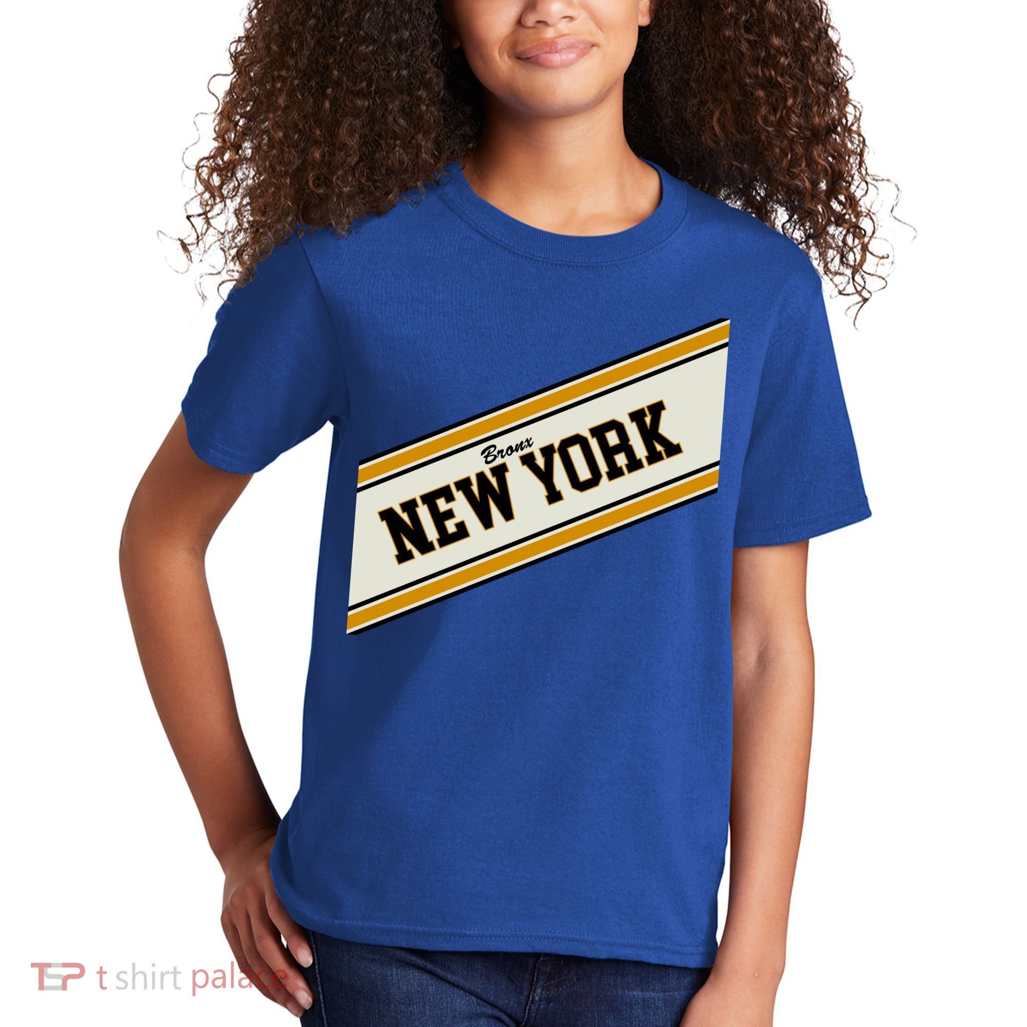 Bronx New York Varsity Logo Kids T-Shirt