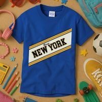 Bronx New York Varsity Logo Kids T-Shirt thumb 3