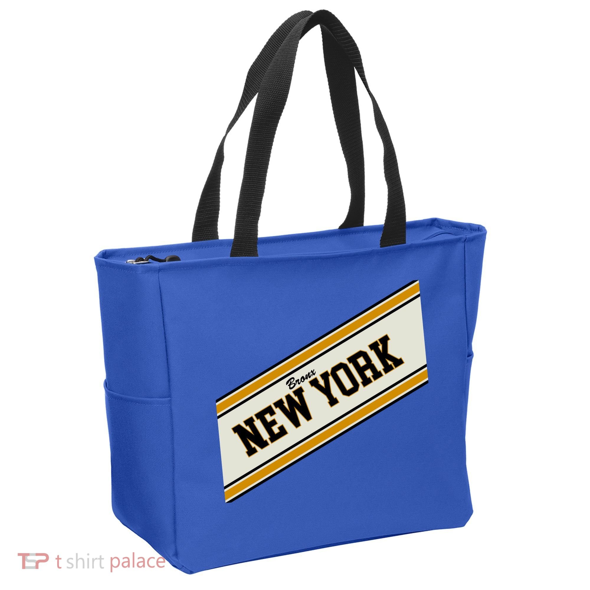 Bronx New York Varsity Logo Tote Bag