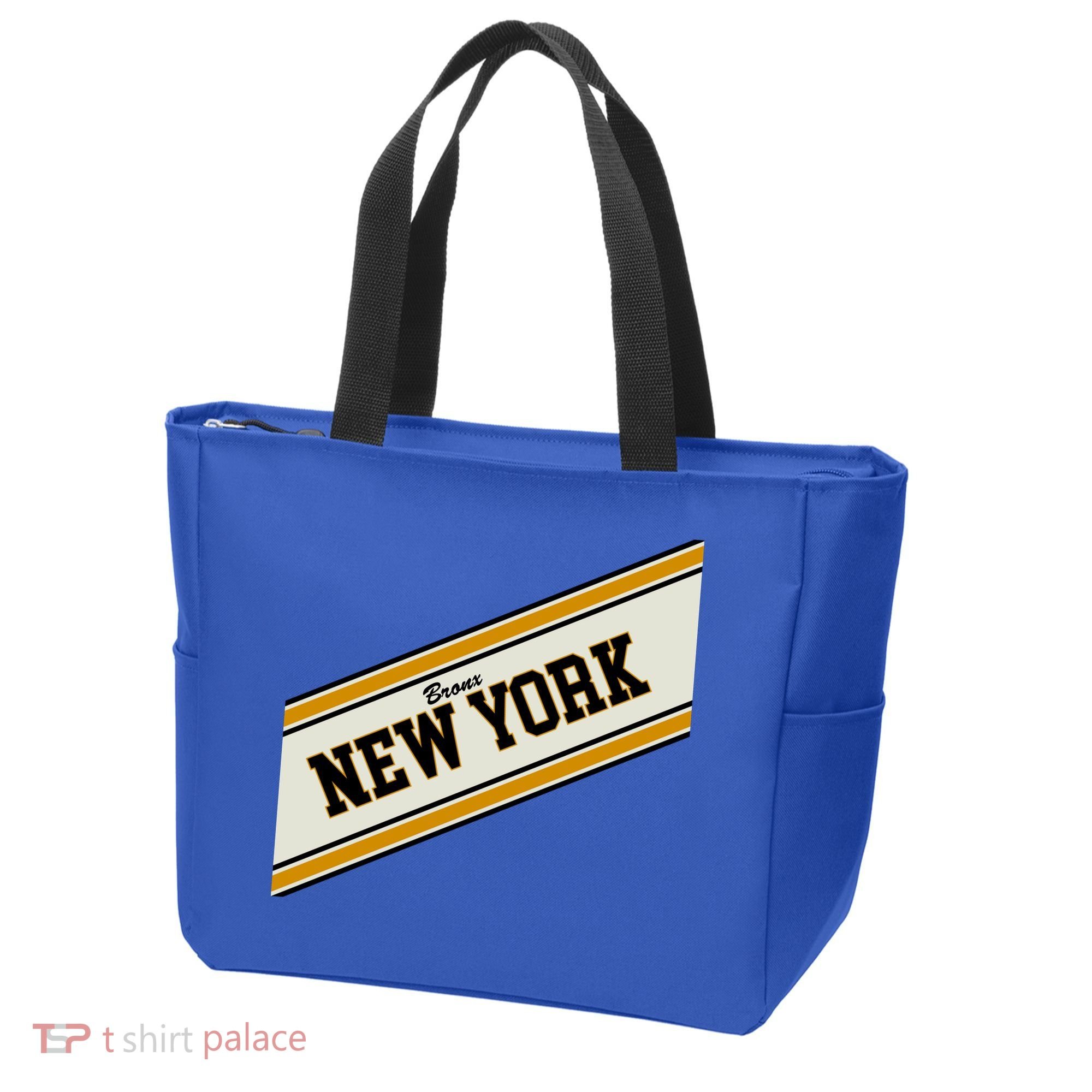 Bronx New York Varsity Logo Tote Bag