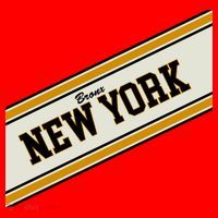 Bronx New York Varsity Logo Santa Hat thumb 1