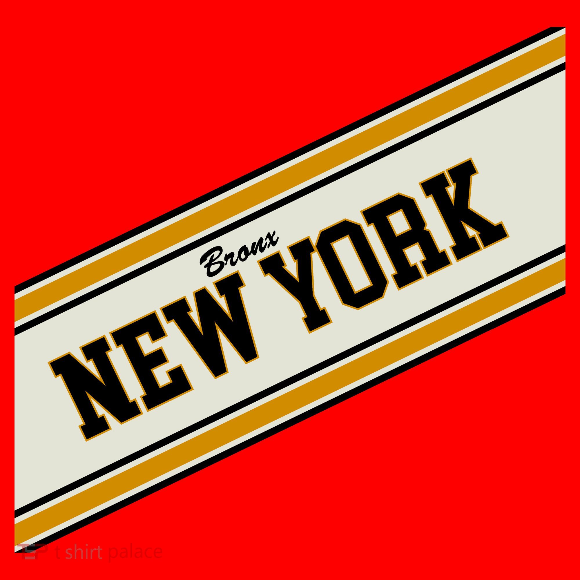 Bronx New York Varsity Logo Santa Hat