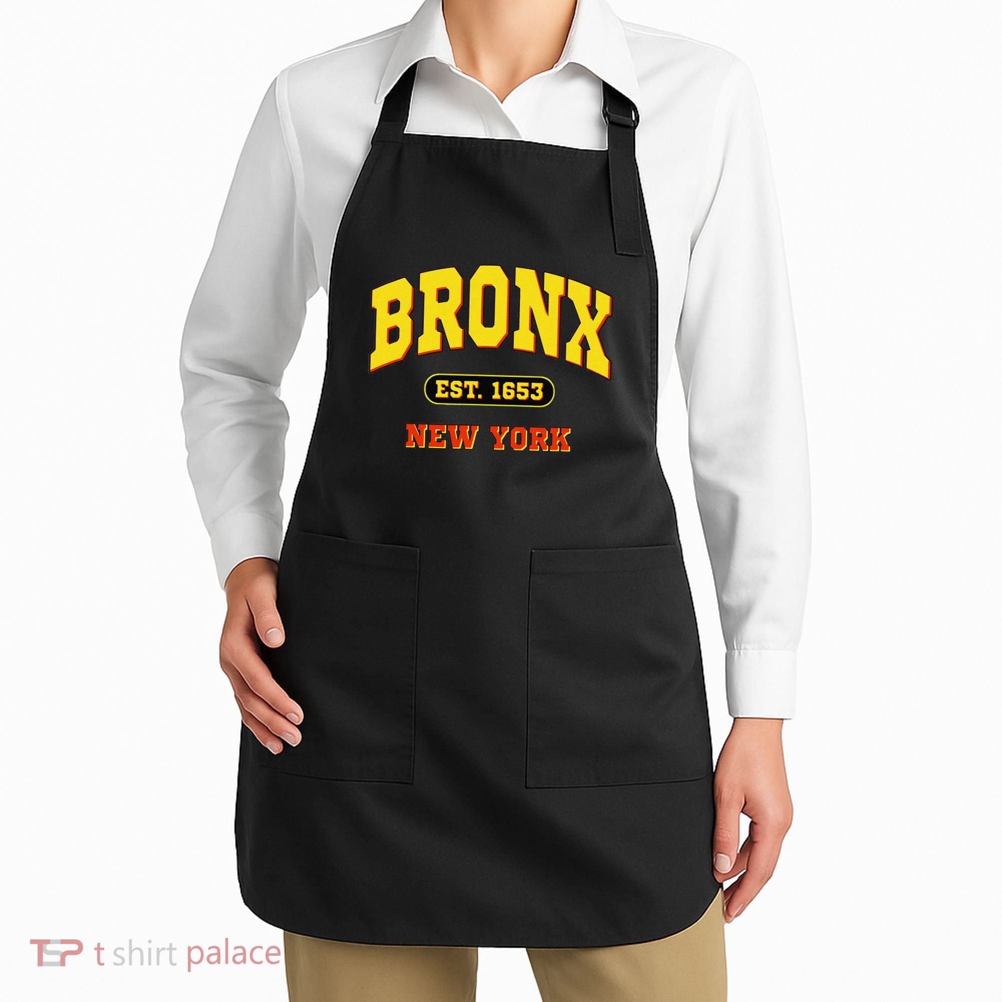 Bronx New York City Est. 1653 Classic Apron