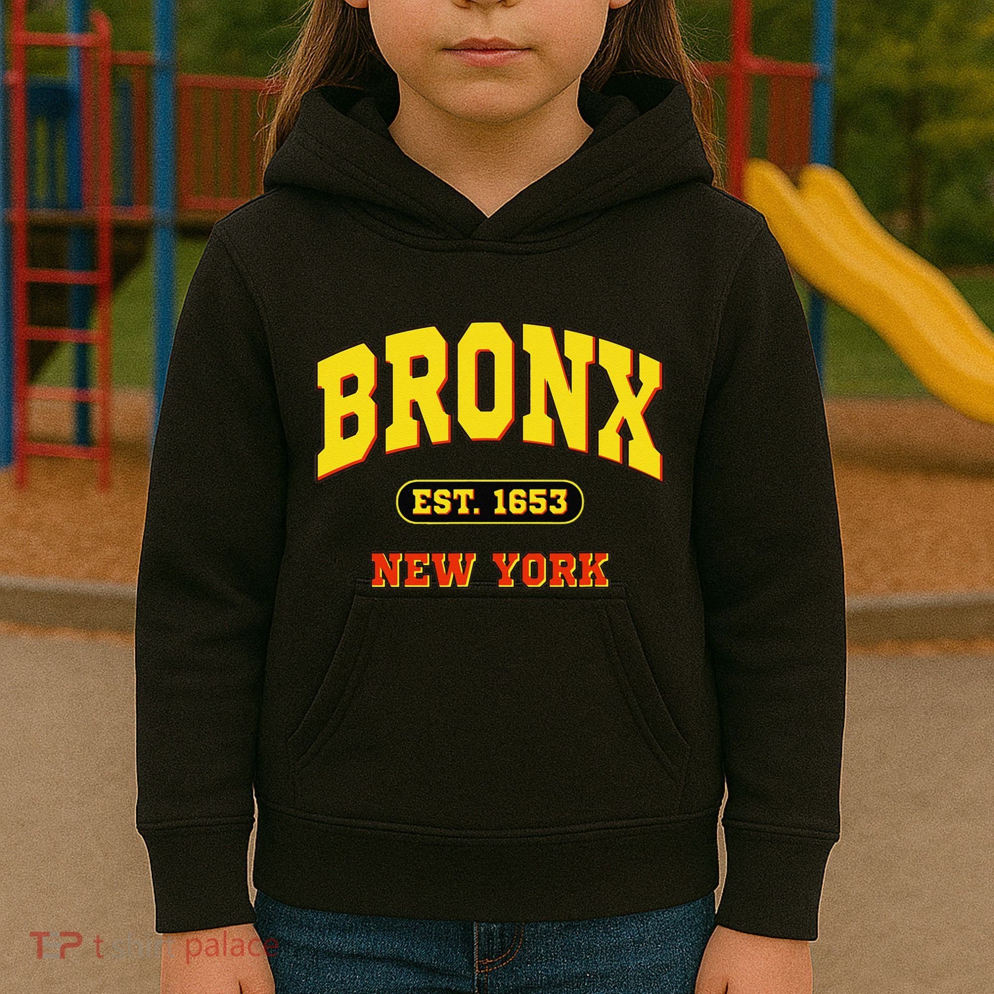 Bronx New York City Est. 1653 Classic Kids Hoodie