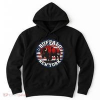 Buffalo New York 716 Area Code Bison Wny Bflo Pride Hoodie thumb 0
