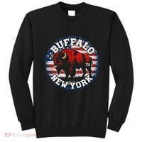 Buffalo New York 716 Area Code Bison Wny Bflo Pride Sweatshirt thumb 0