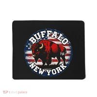 Buffalo New York 716 Area Code Bison Wny Bflo Pride Mousepad thumb 0