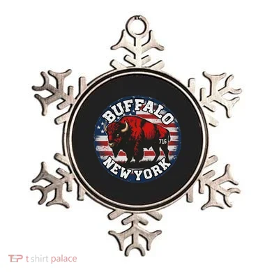 Buffalo New York 716 Area Code Bison Wny Bflo Pride Ornament