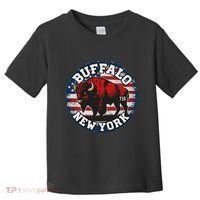 Buffalo New York 716 Area Code Bison Wny Bflo Pride Toddler T-Shirt thumb 0