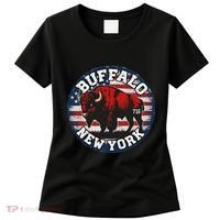 Buffalo New York 716 Area Code Bison Wny Bflo Pride Women's T-Shirt thumb 0