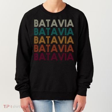 Batavia New York Retro Women's Sweatshirt