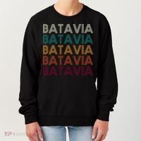 Batavia New York Retro Women's Sweatshirt thumb 0