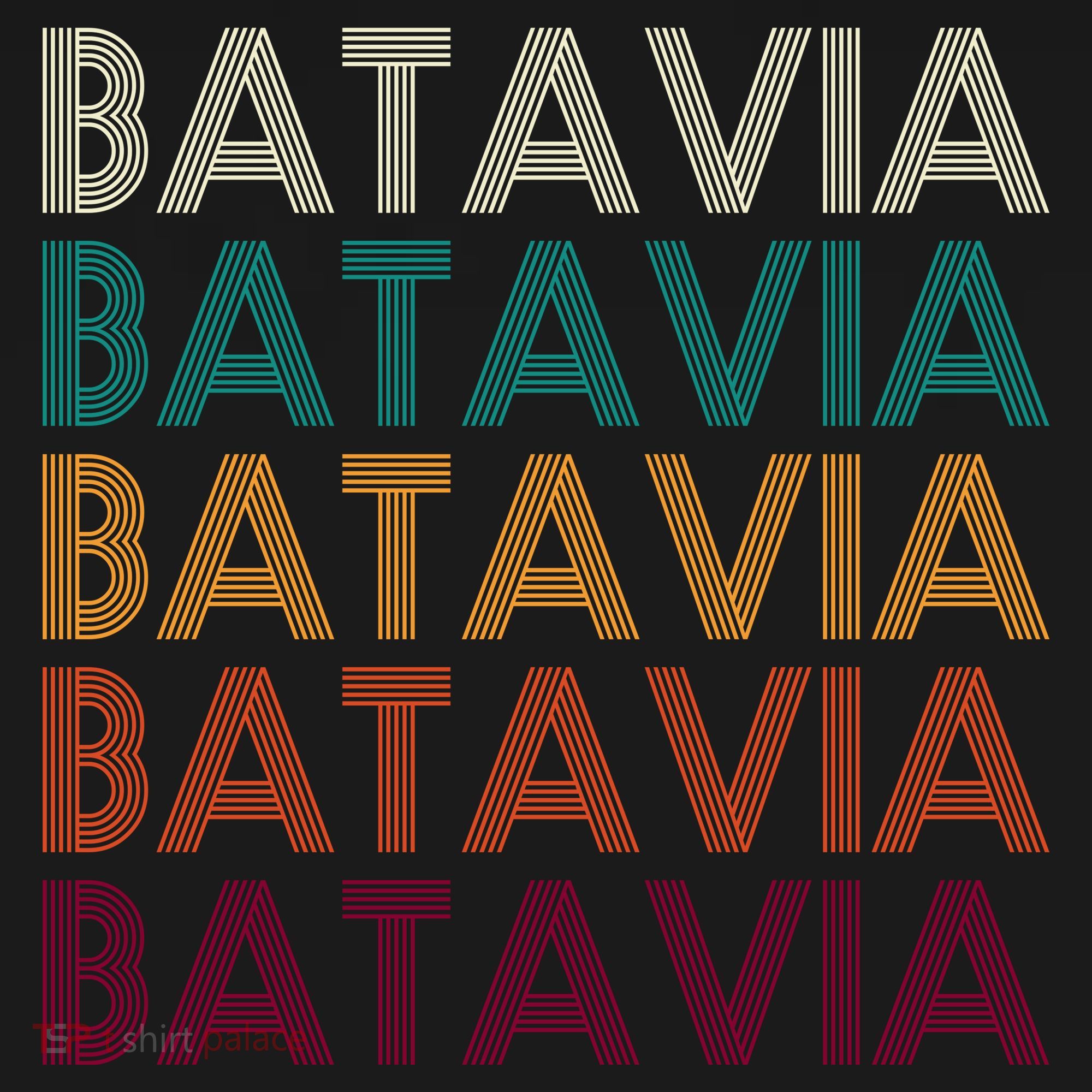 Batavia New York Retro Coaster