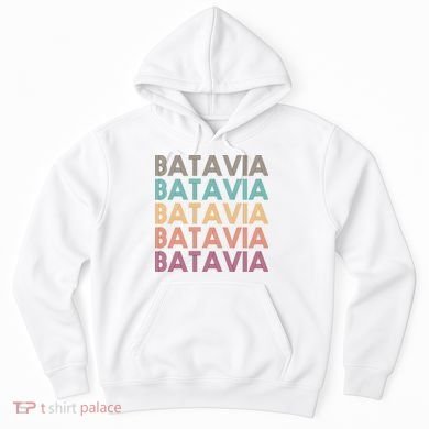 Batavia New York Retro Hoodie