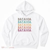 Batavia New York Retro Hoodie thumb 0