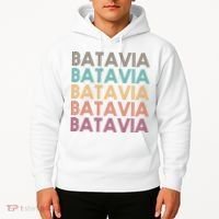 Batavia New York Retro Hoodie thumb 2