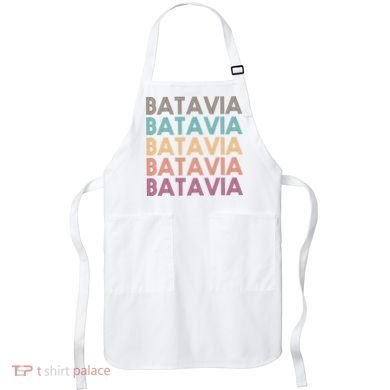 Batavia New York Retro Apron