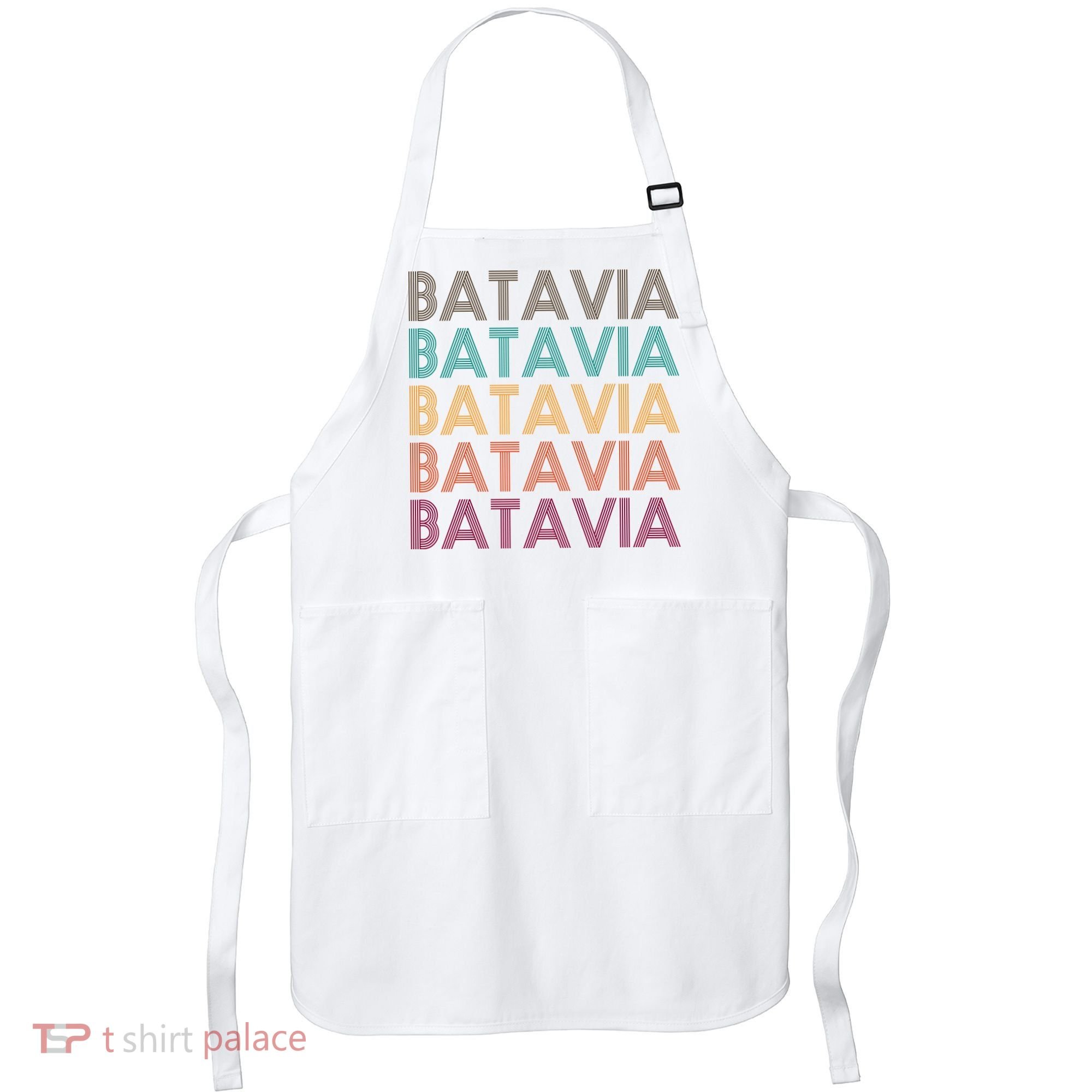 Batavia New York Retro Apron