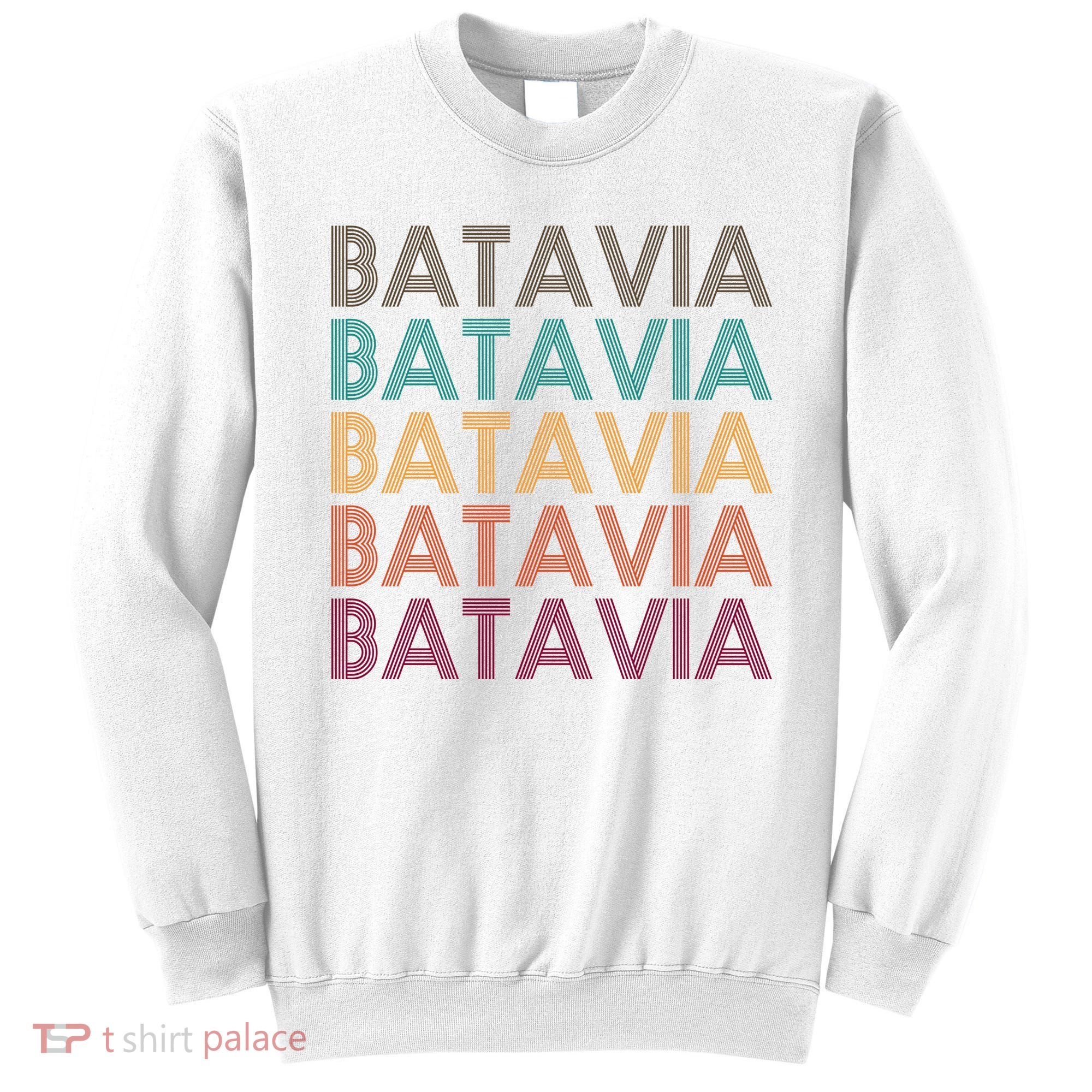 Batavia New York Retro Sweatshirt