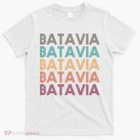 Batavia New York Retro T-Shirt thumb 0