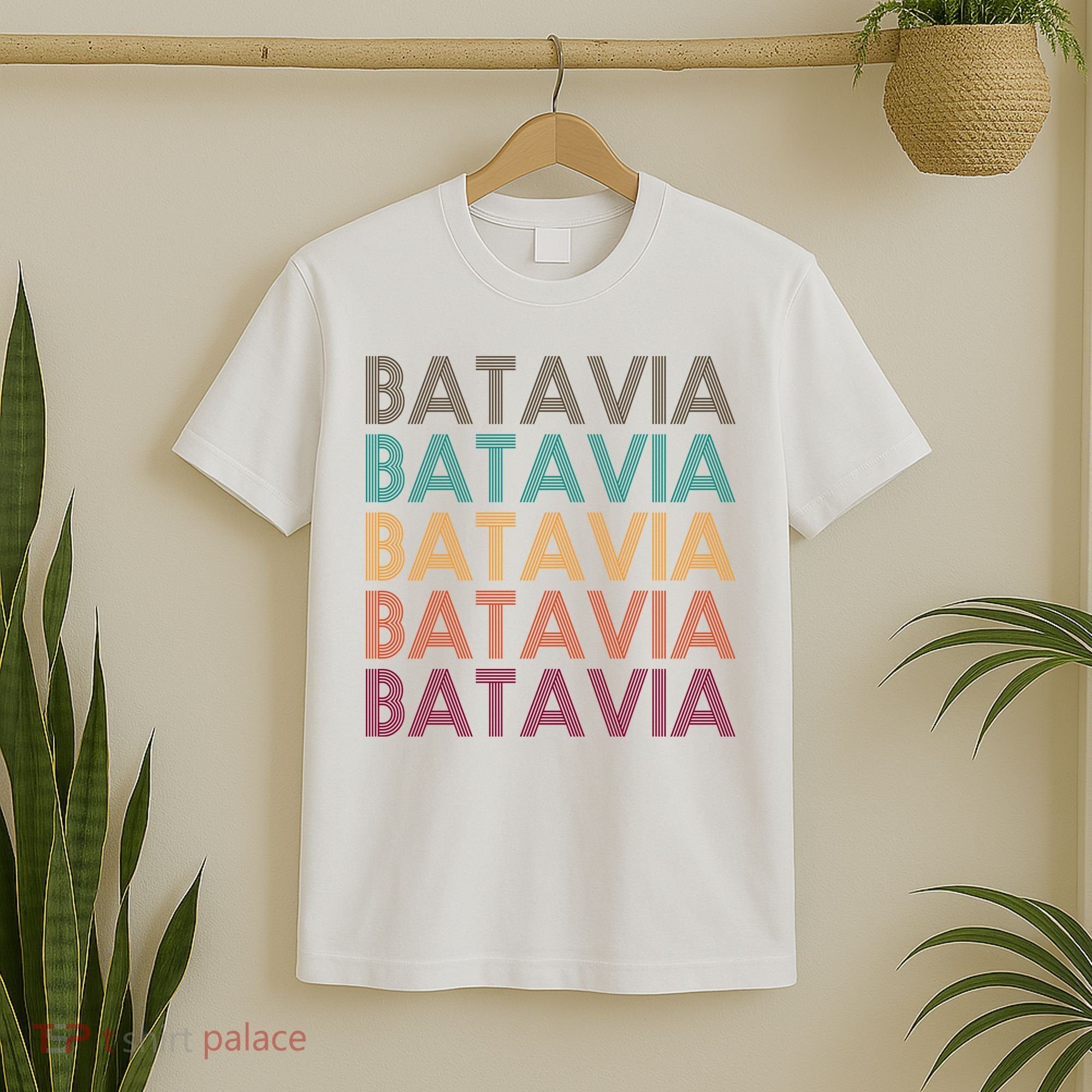 Batavia New York Retro T-Shirt