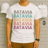 Batavia New York Retro T-Shirt thumb 6