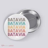 Batavia New York Retro Button thumb 0